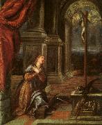 St.Catherine of Alexandria at Prayer  Titian